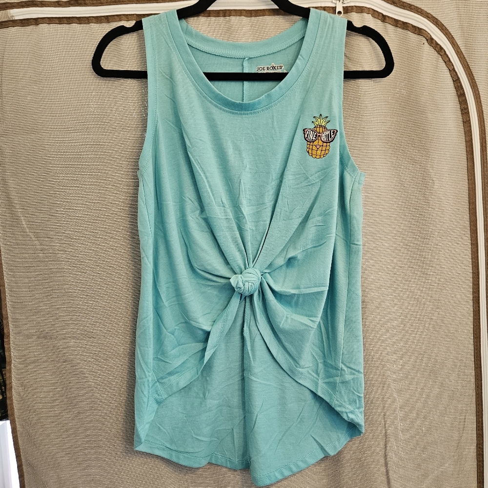 "Fine Apple" Joe Boxer Crop tank